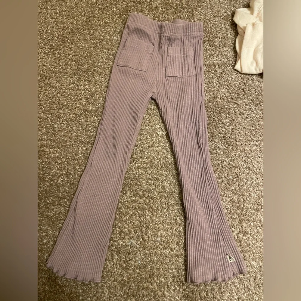 Toddler purple ribbed two piece set (4t) - Picture 4 of 5